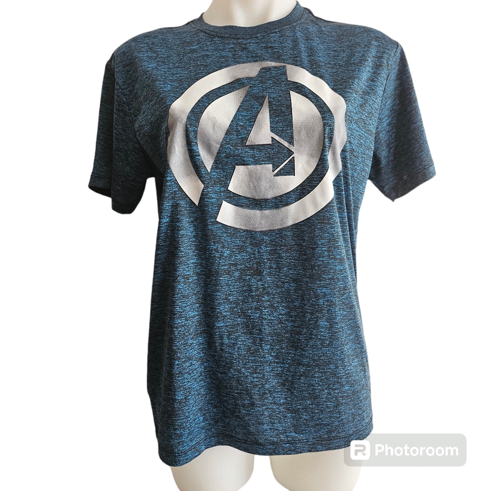 Avengers Blue Short Sleeved T-shirt Size Sm